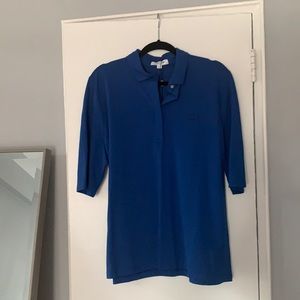 Lacoste NWT 3/4 polo